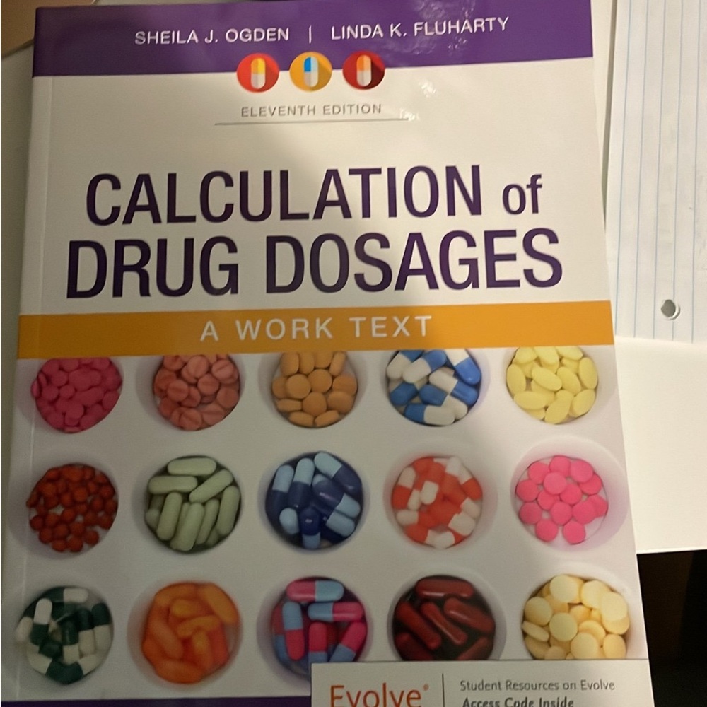 Calculation of Drug Dosages Textbook